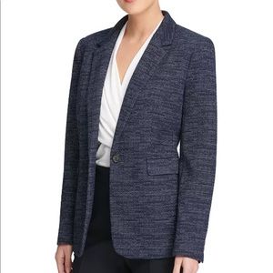 DKNY One Button Blazer